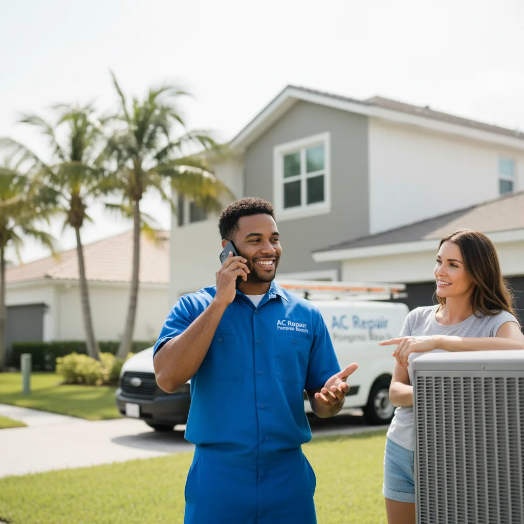 AC Repair Pompano Beach customer support in Dewey